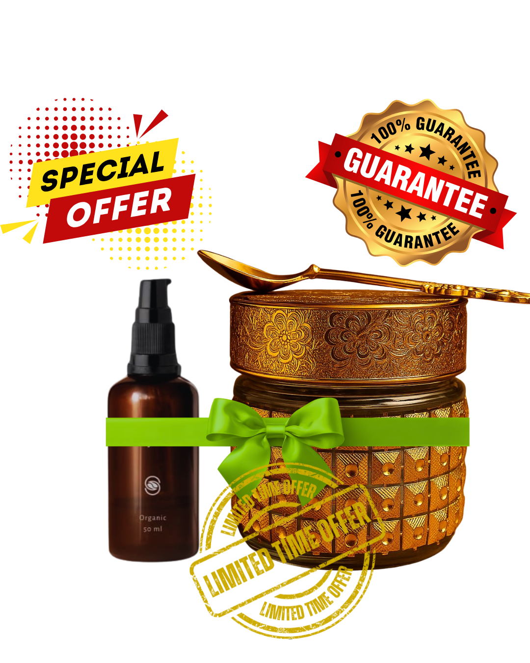 Majoon E Zafrani + Stay ON oil ( 7 Days Check Waranty ).